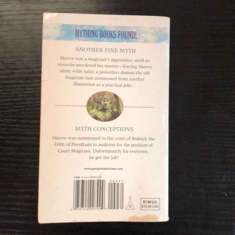 Another Fine Myth - Myth Conceptions by Robert L. Asprin