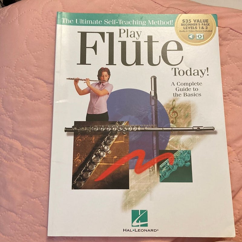 Play Flute Today! Beginner's Pack - Level 1 & 2 Method Book with Audio & Video Access