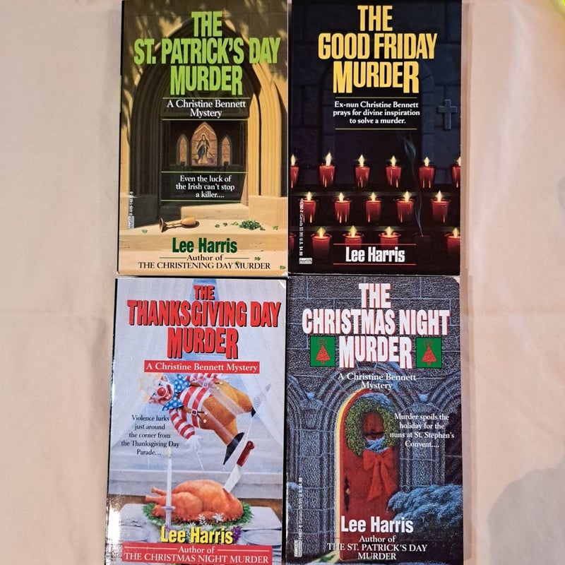 The St. Patrick's Day Murder; The Good Friday Murder; The Thanksgiving Day Murder; The Christmas Night Murder Bundle