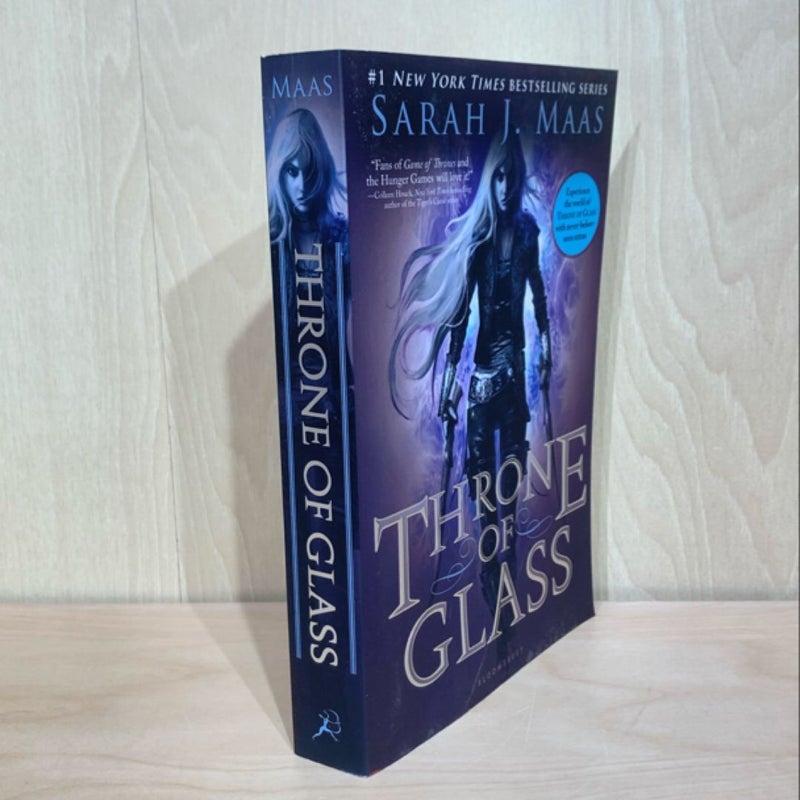 Throne of Glass (Original Bloomsbury OOP Cover)