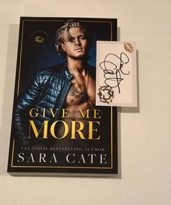 Give Me More (SIGNED book plate)
