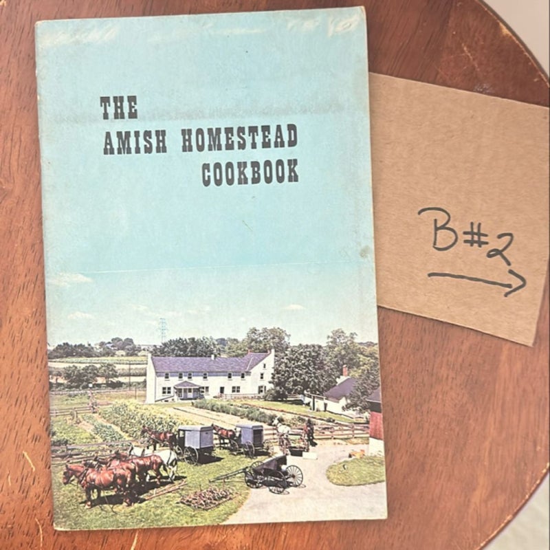 Amish Homestead Cookbook 