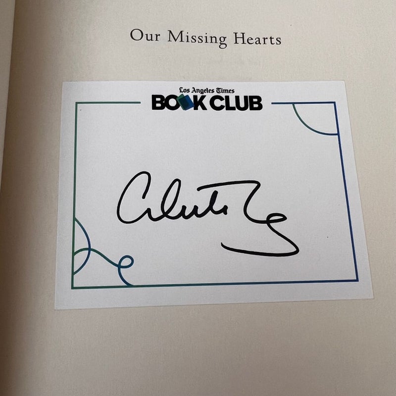 Our Missing Hearts - SIGNED 