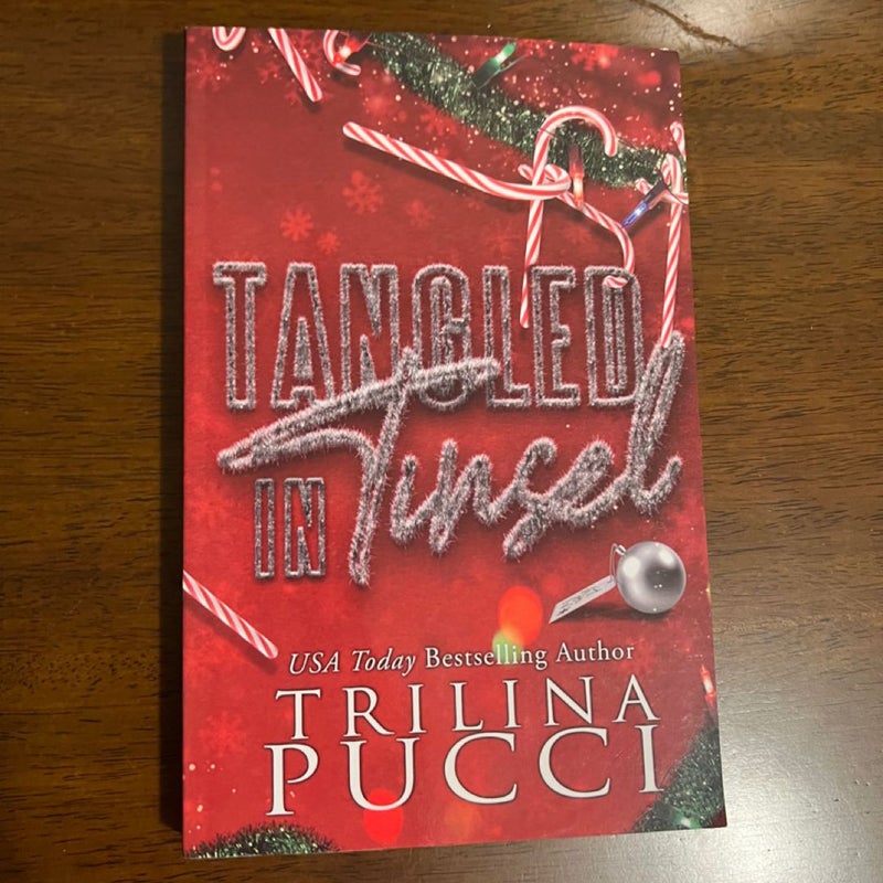 Signed Tangled in Tinsel by Trilina Pucci (personalized)
