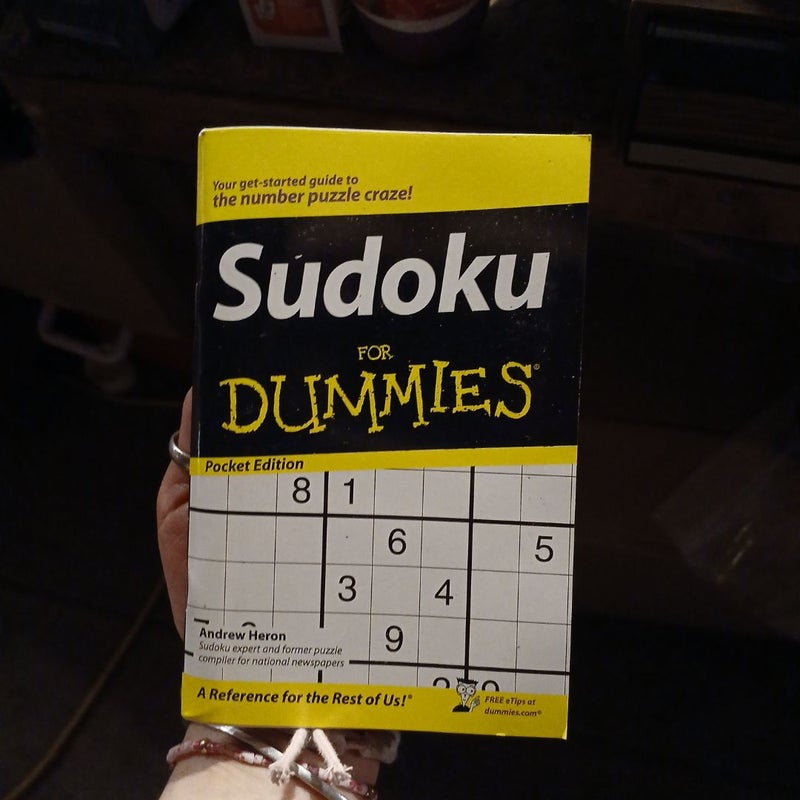 Sudoku for Dummies, Target One Spot Edition