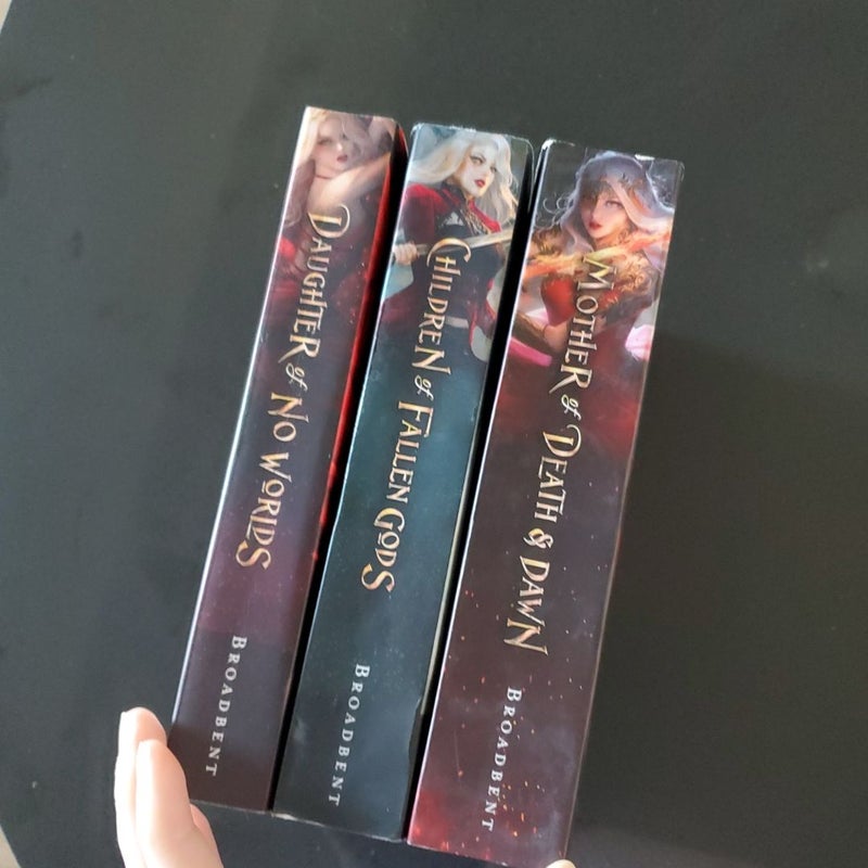 War of Lost Hearts, Daughter of no worlds, Children of Fallen Gods, Mother of Death and Dawn INDIE