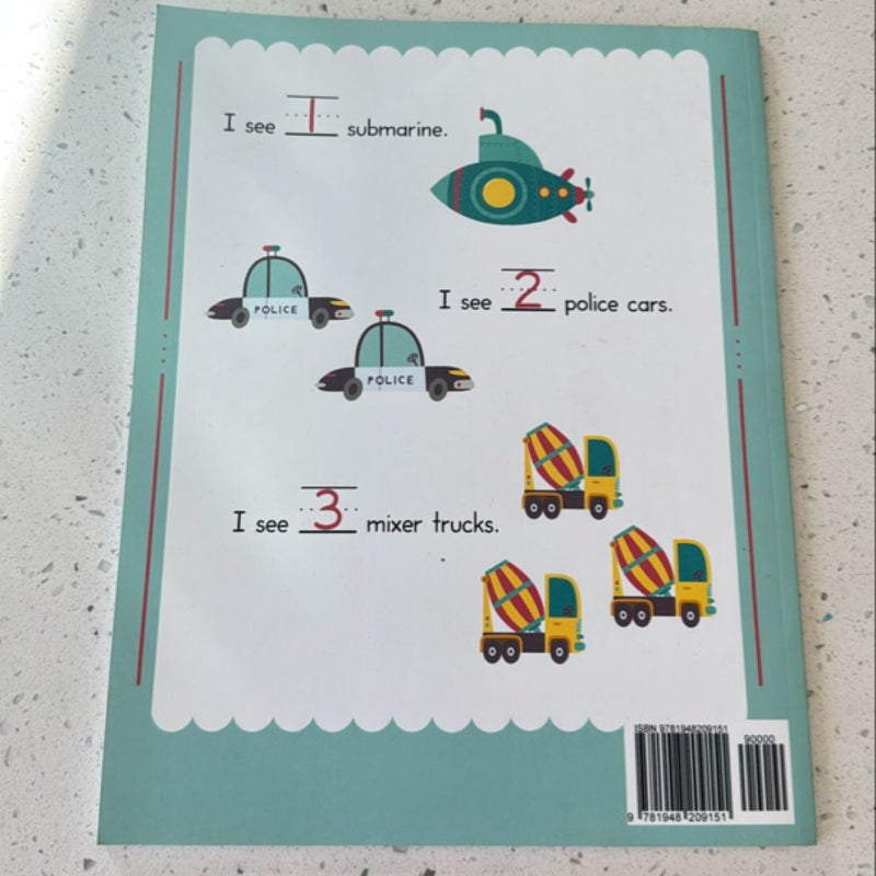 Number Tracing Book for Preschoolers and Kids Ages 3-5