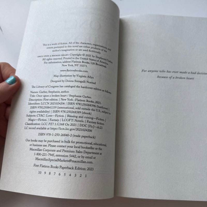 (First Edition) Once Upon a Broken Heart (B&N 2023 Exclusive)