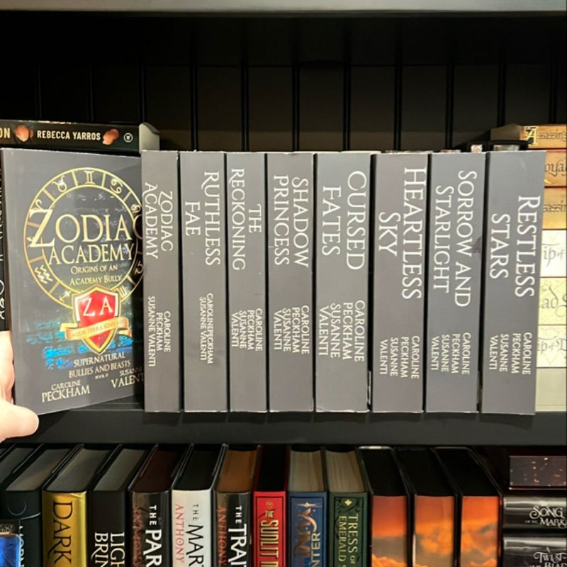 Zodiac Academy Series OOP Matte editions