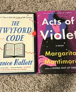 Suspense/Thriller bundle: The Twyford Code/Acts of Violet 