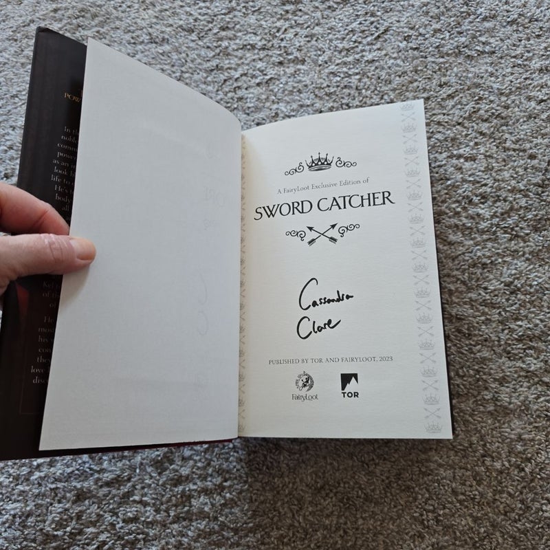 Sword Catcher (Fairyloot Signed)