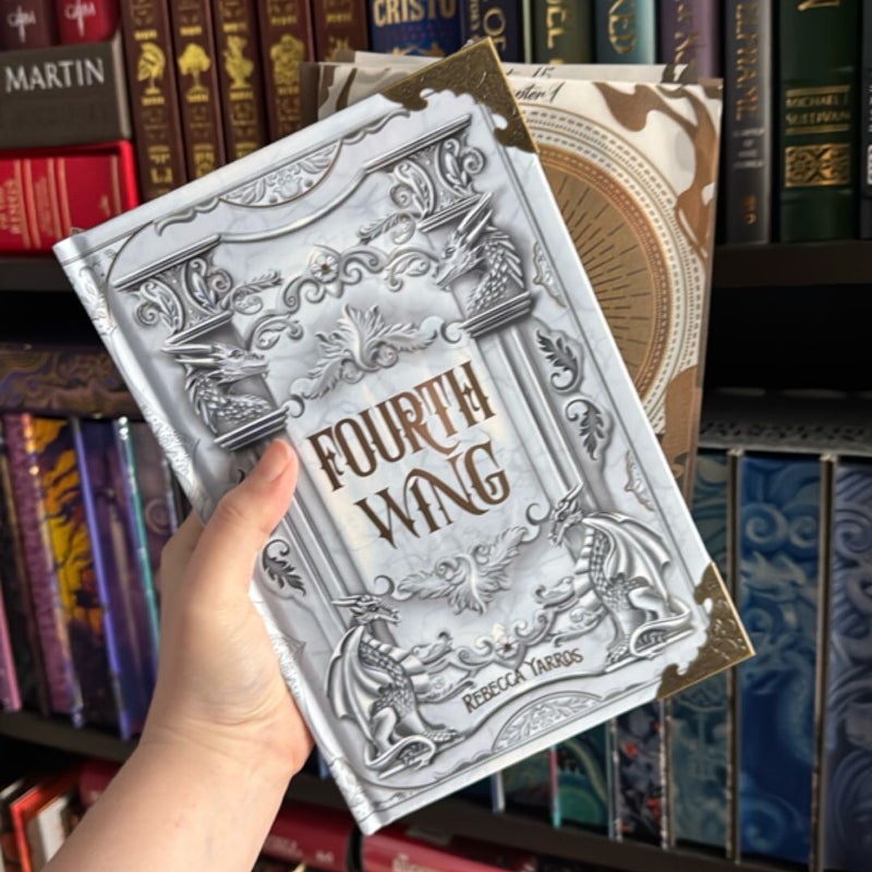 Fourth Wing Bookish Box SEALED OOP includes Page Overlays