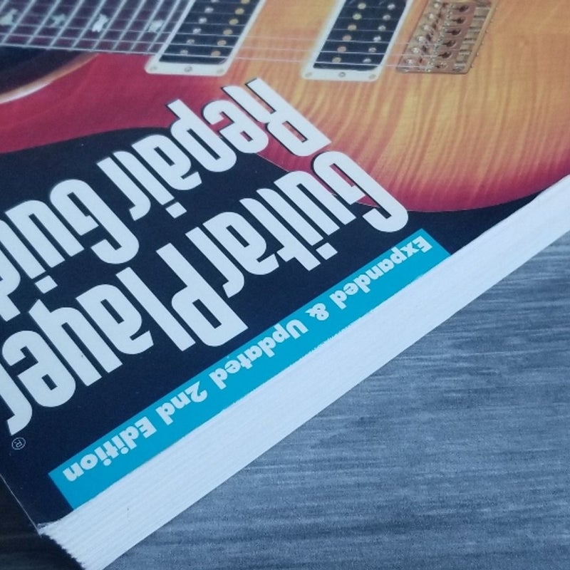 GUITAR PLAYER REPAIR GUIDE BY DAN ERLEWINE (1994) LARGE PAPERBACK BOOK - LIKE NEW!