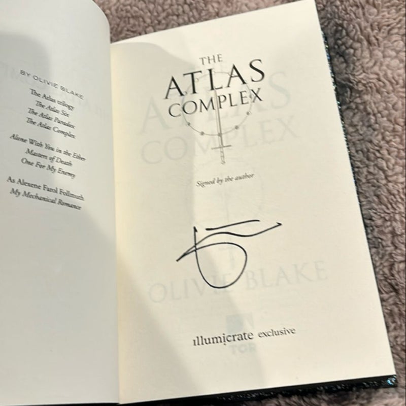 The Atlas Six & The Atlas Paradox & The Atlas Complex Illumicrate Editions