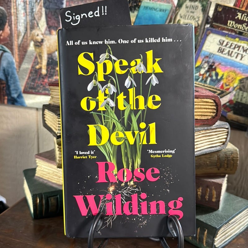 Speak of the Devil (Signed book plate)