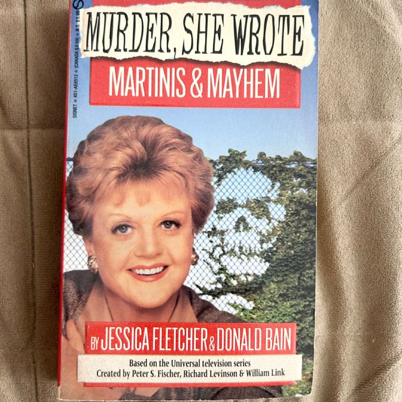 Murder, She Wrote: Martinis and Mayhem