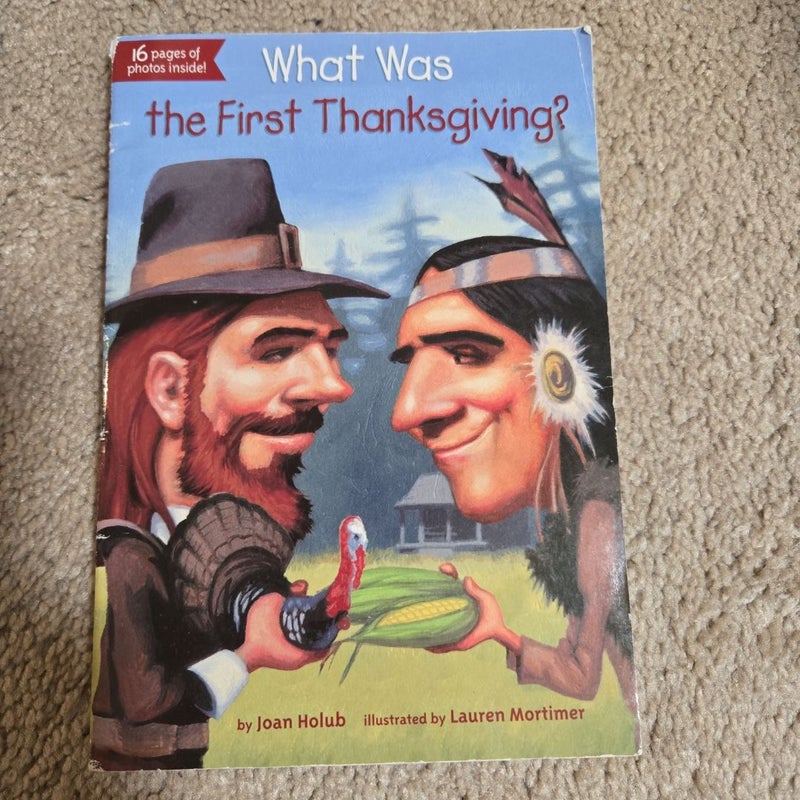 What was the first thanksgiving?