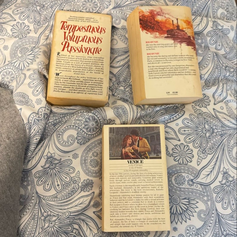 Set of three Natasha Peters Novels