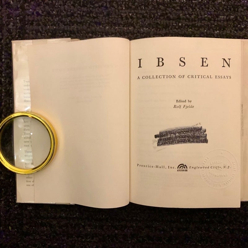 Ibsen: A Collection of Critical Essays