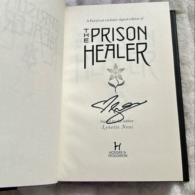 The Prison Healer (Fairyloot-signed)