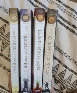 Seven Wonders Books 1,2,4 and 5