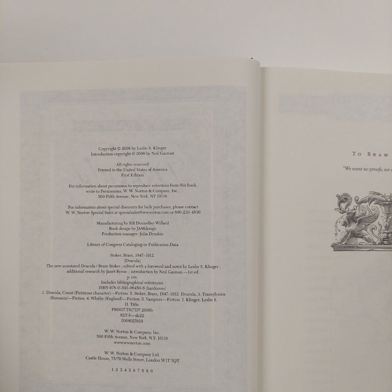 The New Annotated Dracula