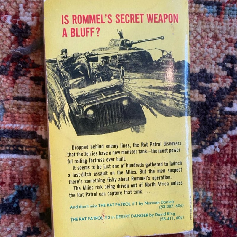 The Rat Patrol #3 (in the Trojan Tank Affair)