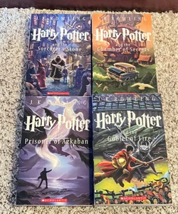 harry potter series - books 1-4