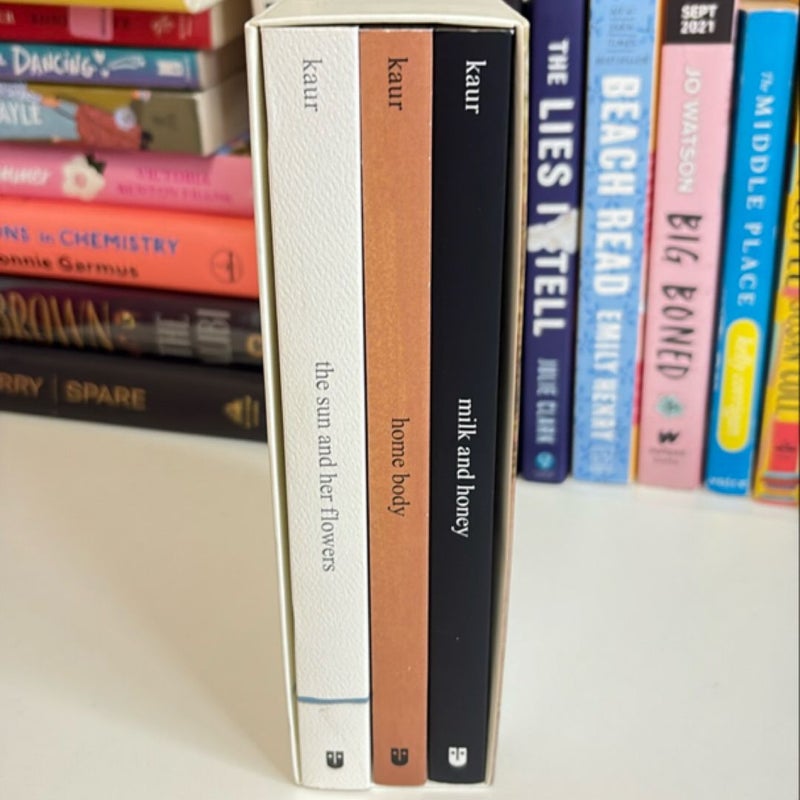 Rupi Kaur Trilogy Boxed Set