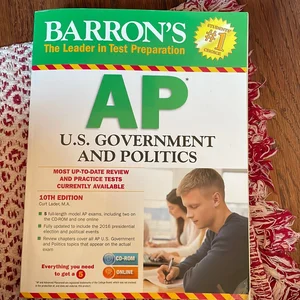 Barron's AP U. S. Government and Politics with CD-ROM