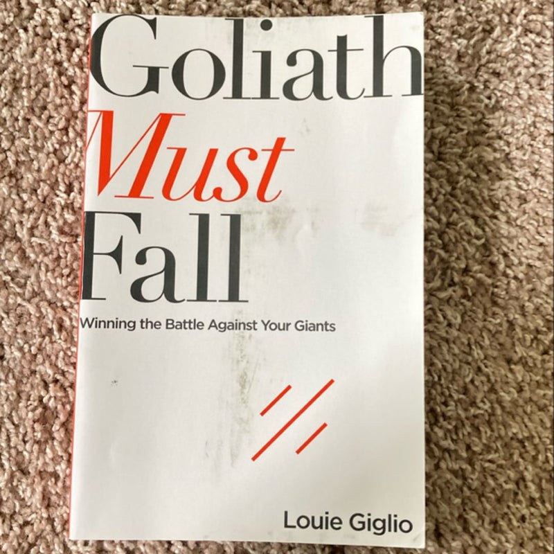 Goliath Must Fall