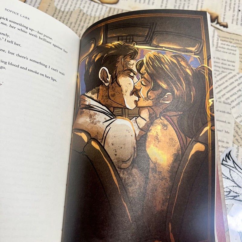 *SPECIAL EDITION* BRUTAL PRINCE SOPHIE LARK**SPRAYED EDGES*ILLUSTRATED 