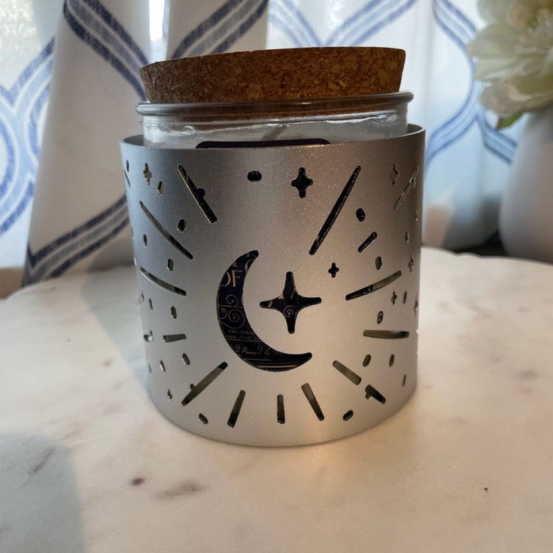 Bookish Box Harbinger Inspired Candle & Holder