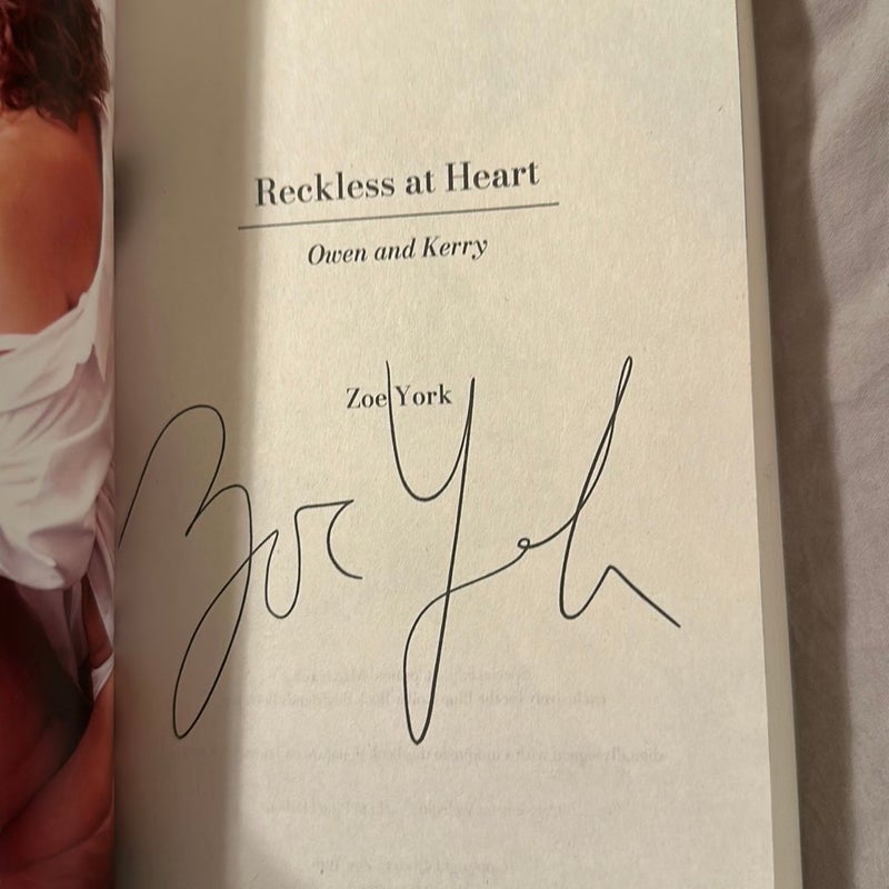 Reckless at Heart (Kickstarter special edition, signed)