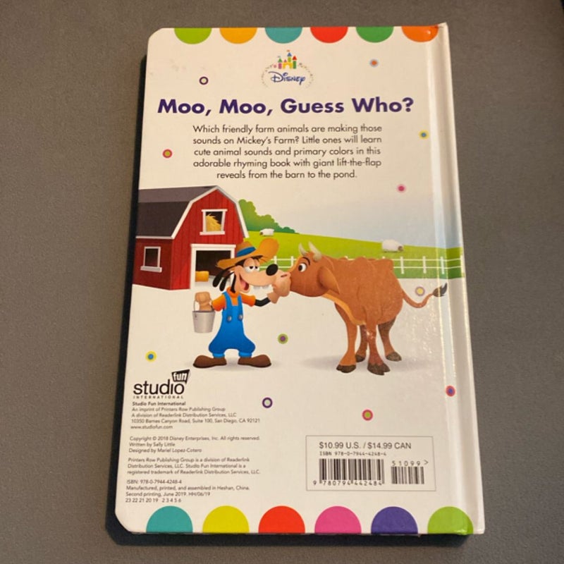 Disney Baby Moo, Moo, Guess Who?
