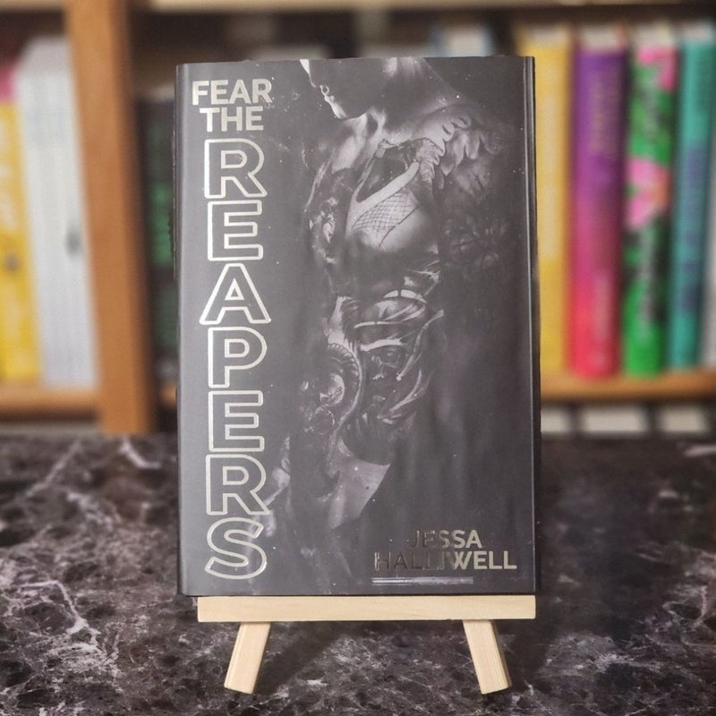 Fear the Reapers Baddies Book Box Signed 