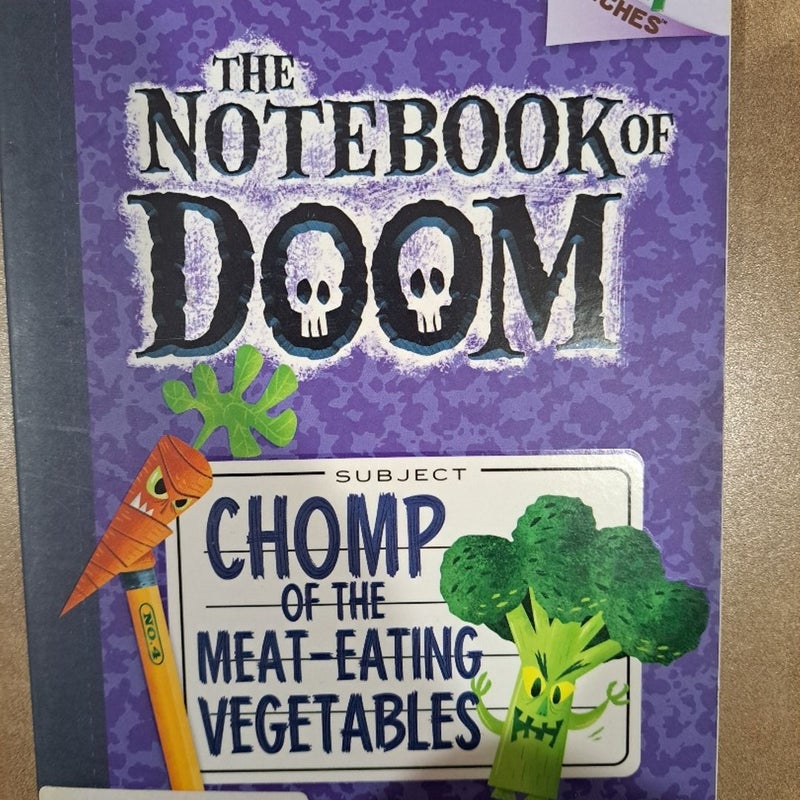 The Notebook of Doom series 1-6 and 11-12