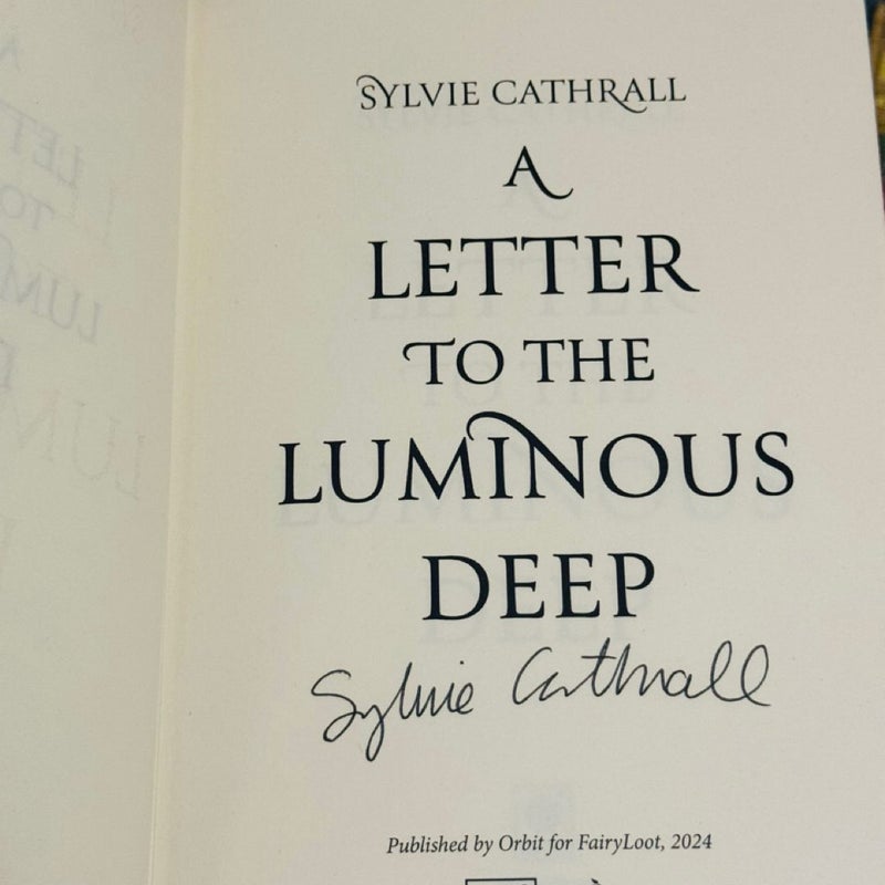 A Letter to the Luminous Deep (Fairyloot)