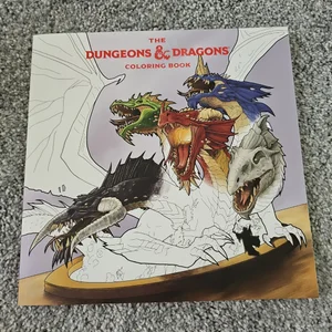 The Dungeons and Dragons Coloring Book