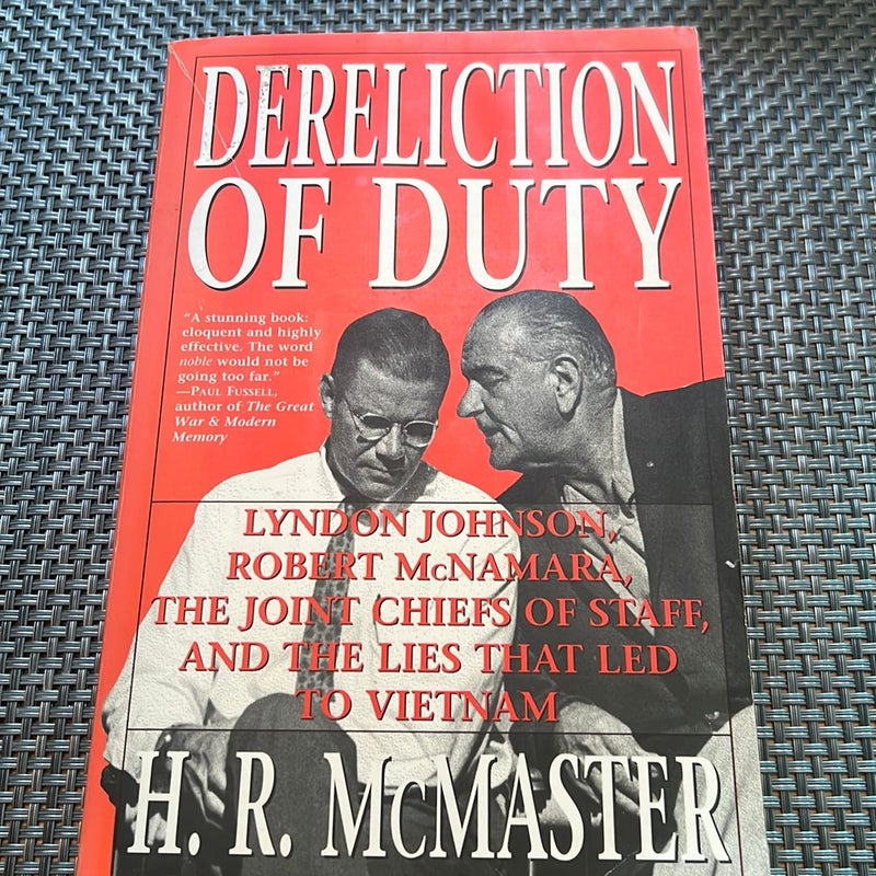 Dereliction of Duty