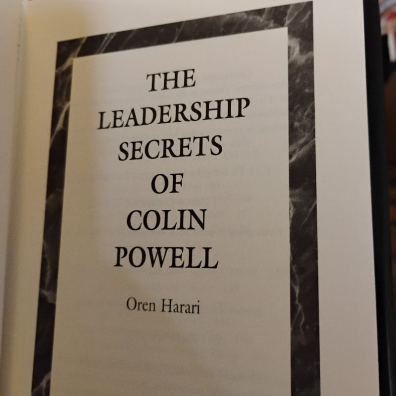 The Leadership Secrets of Colin Powell