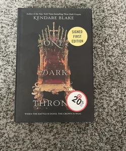 One Dark Throne SIGNED