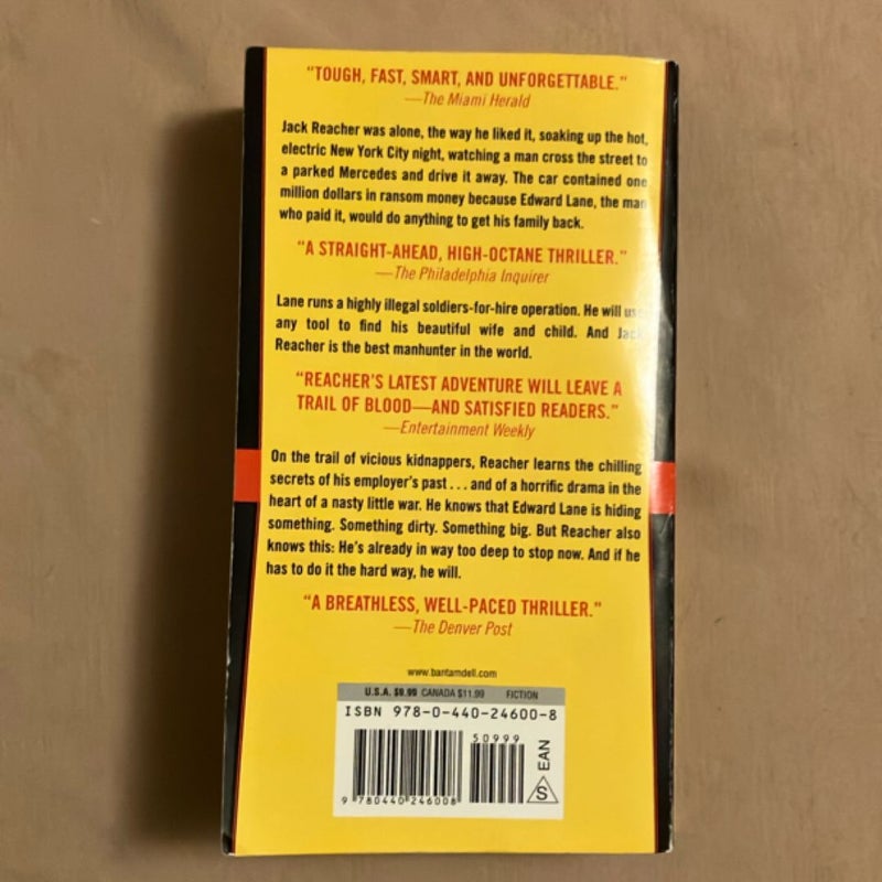 The Hard Way: a Jack Reacher Novel