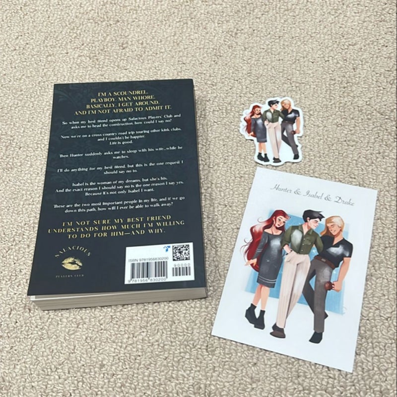 Give Me More Sara Cate Signed + Art & Sticker Out of Print 