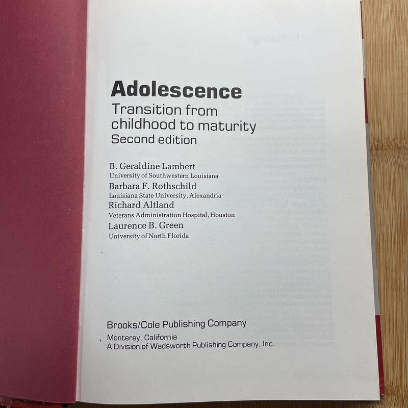 Adolescence