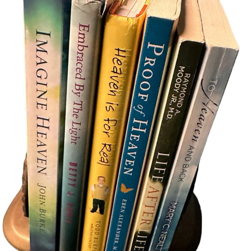 Lot 6 Near Death Experiences Books Proof of Heaven Life After Death Christian