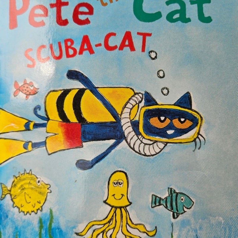Pete the cat. Scuba cat