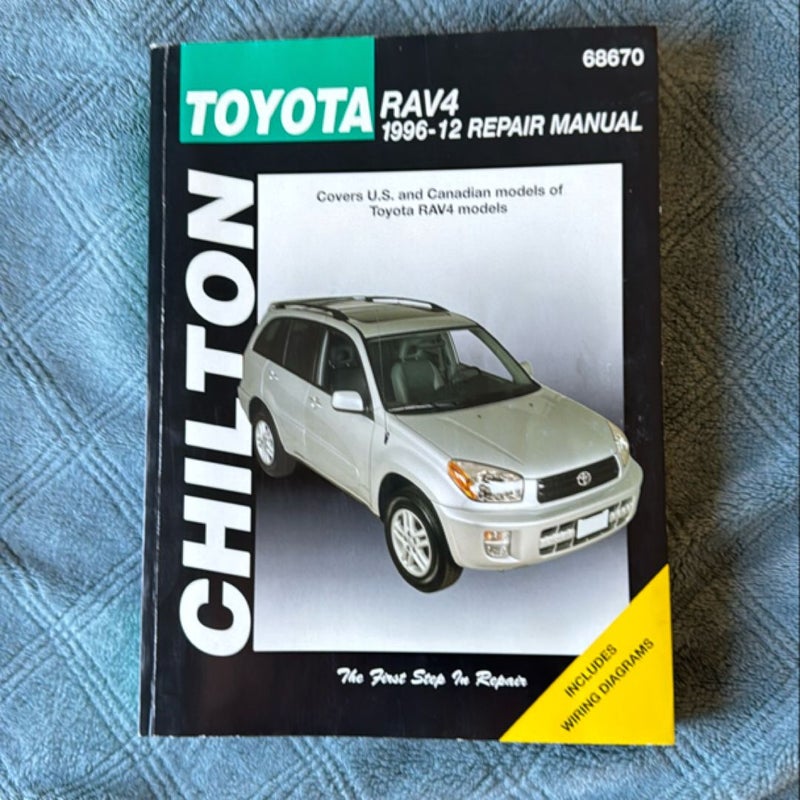 Toyota RAV4 Automotive Repair Manual