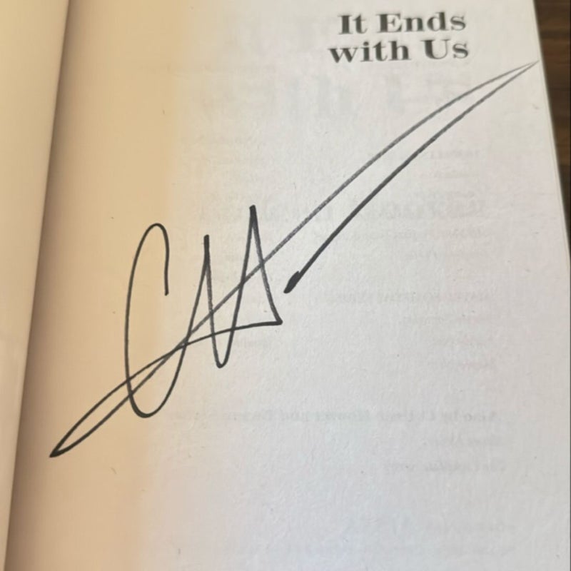 It Ends with Us - Autographed 