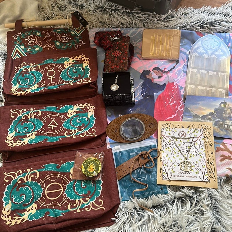 Fairyloot and Bookish Box Items Bundle